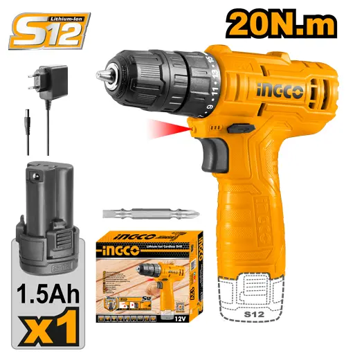 Bormasina 12V INGCO SuperSelect [1]