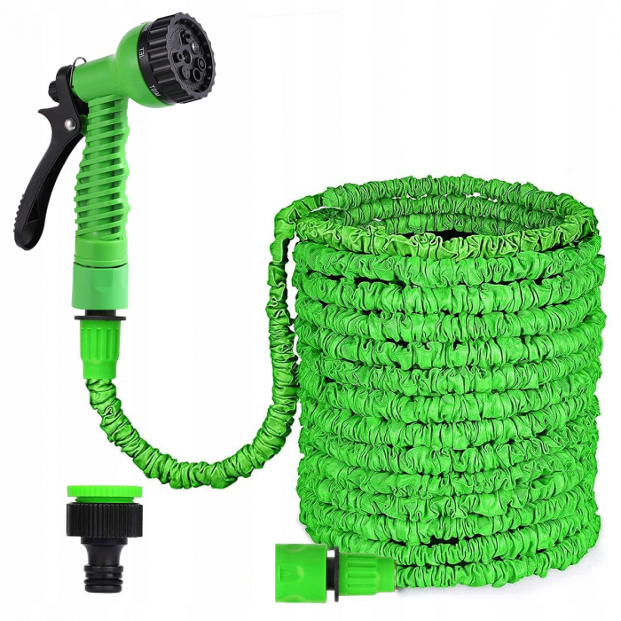 Furtun De Gradina 45M Extensibil Flexibil cu Pistol Aspersor [1]
