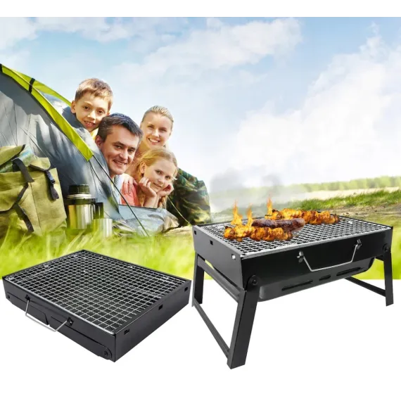 Gratar Portabil, Pliabil pentru Camping sau Gradina [3]