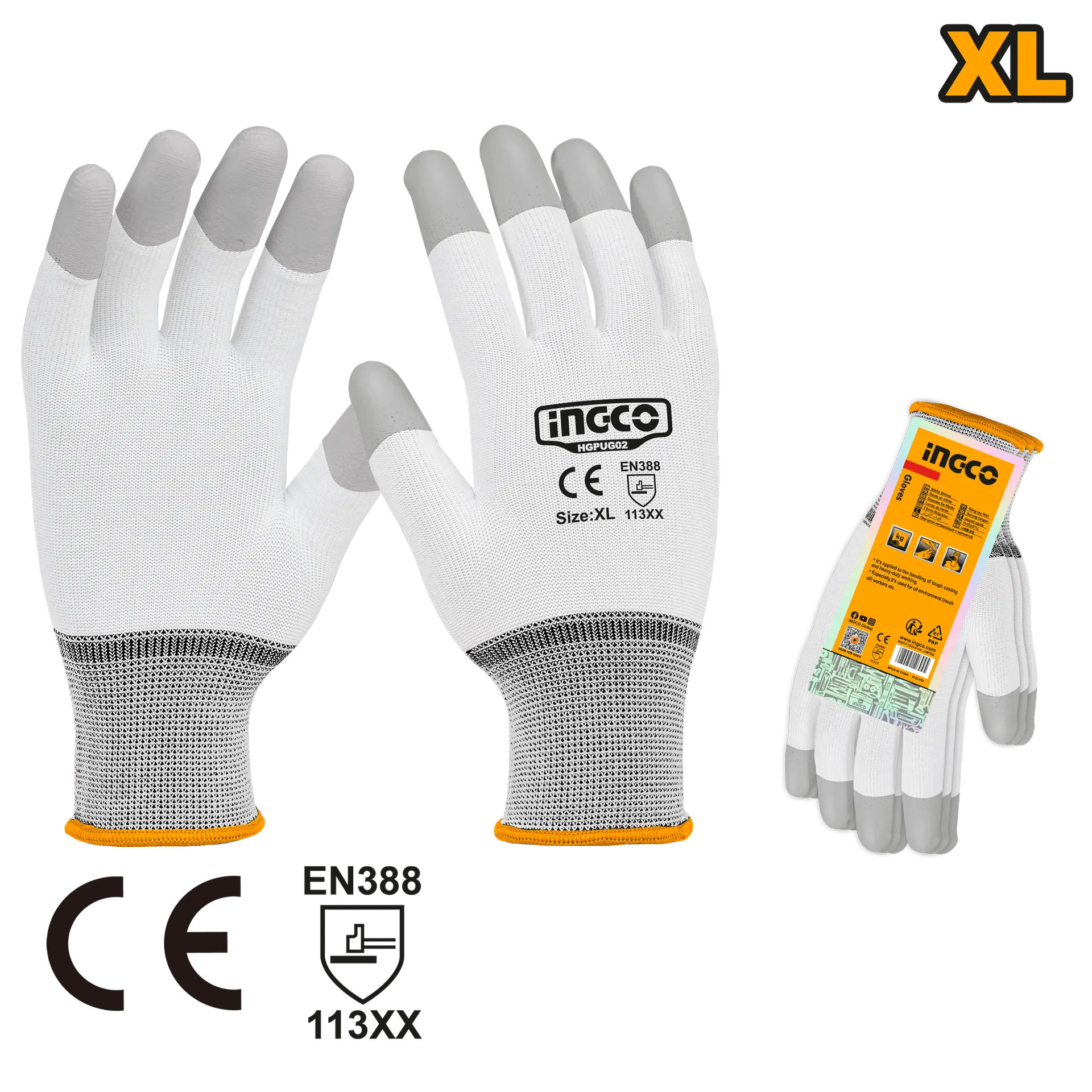 Manusi Protectie 2 Straturi PU XL [1]