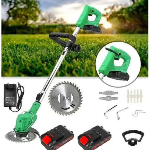 Motocoasa Electrica pentru Gradinarit cu 2 Acumulatori si Accesorii [1]