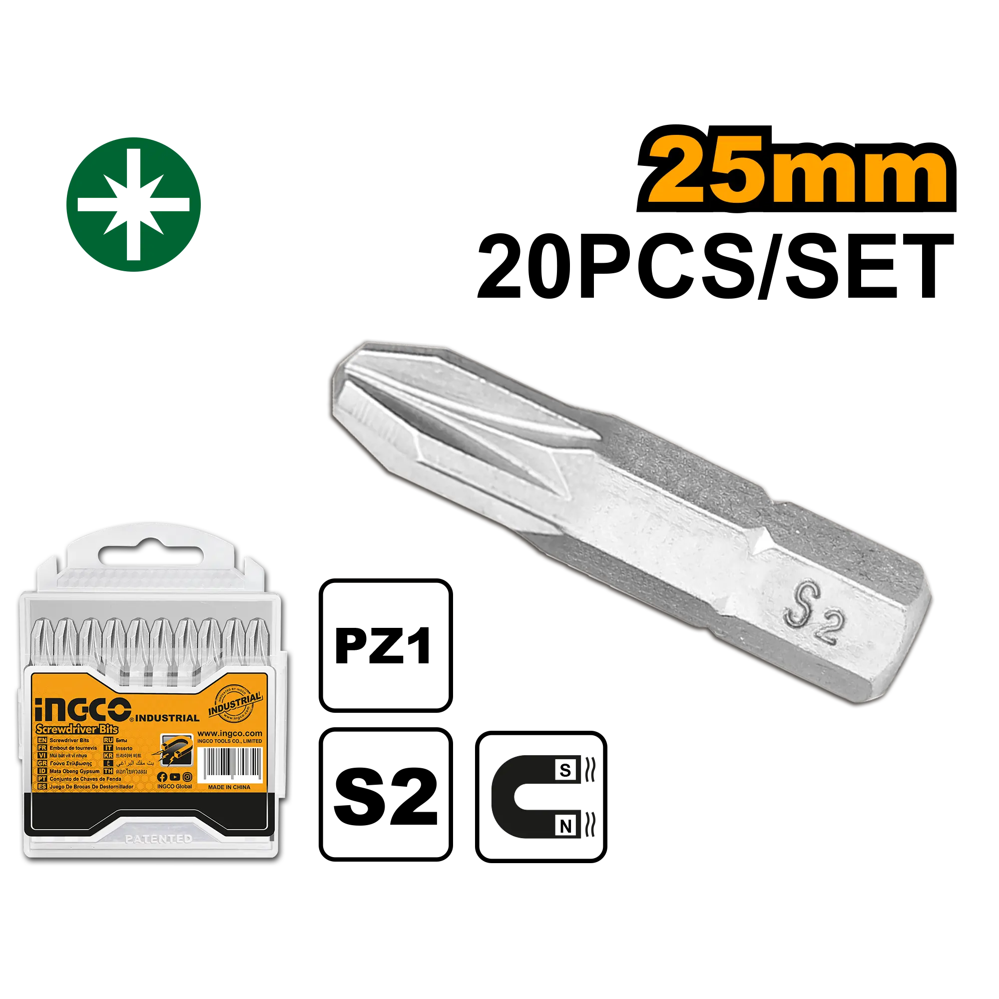 Set de Biti PZ1 Scurti 20pcs [1]