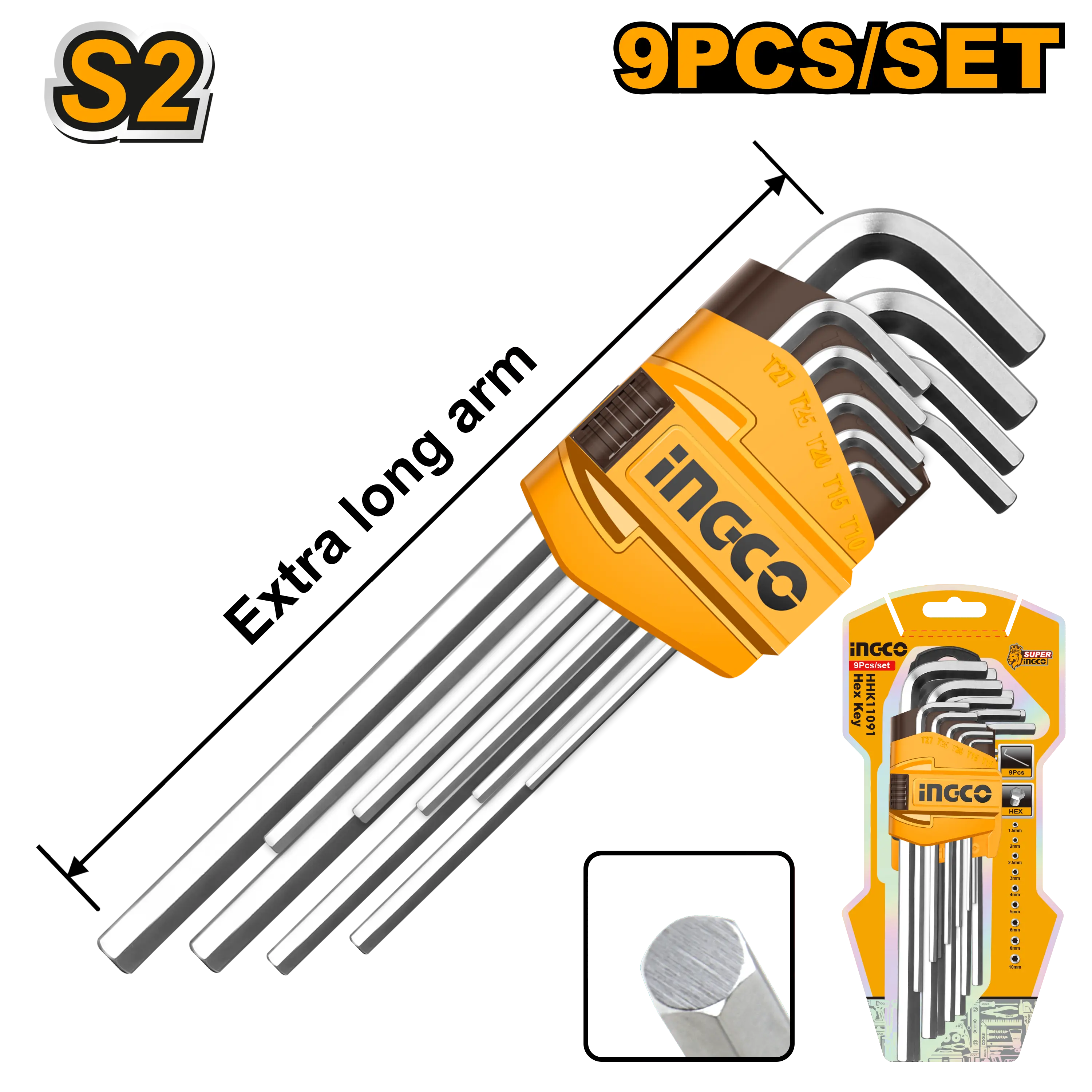 Set Imbusuri Lungi 1.5-10mm Cr-V 9pcs [1]