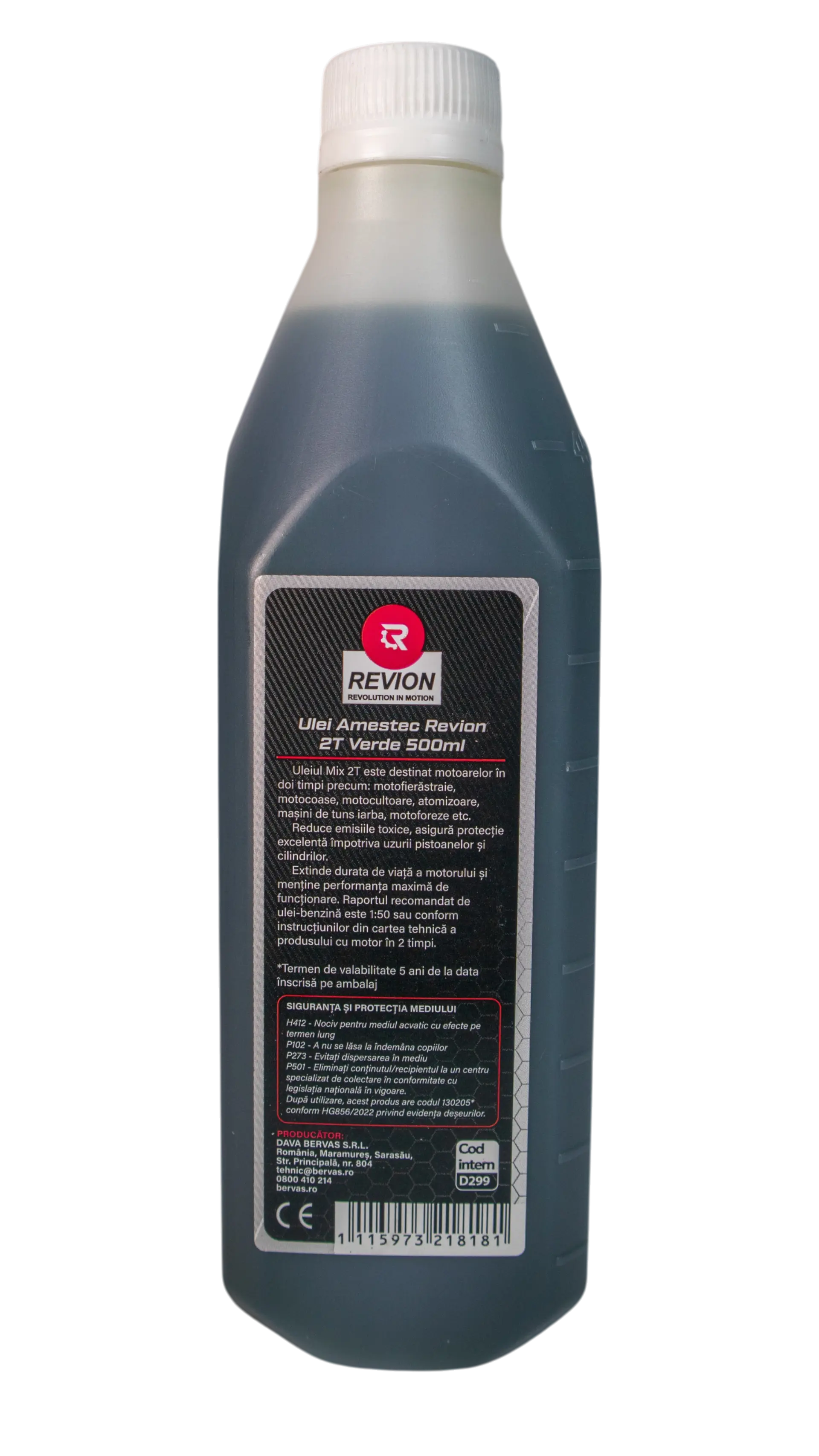 Ulei Amestec Revion 2T Verde 500ml [2]