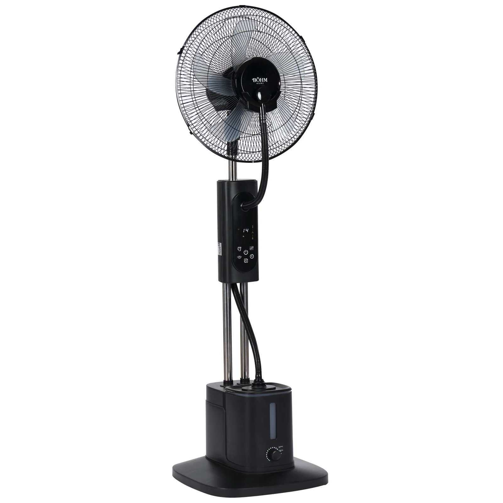 Ventilator cu pulverizare apă și umidificare 16" BÖHM BME-01A, 70W, 3 trepte de viteză, 3 moduri ventilare [2]