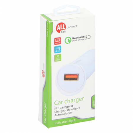 Accesorii Telefon - ALL RIDE STECHER AUTO QUALCOMM 3.0 - 3.1A