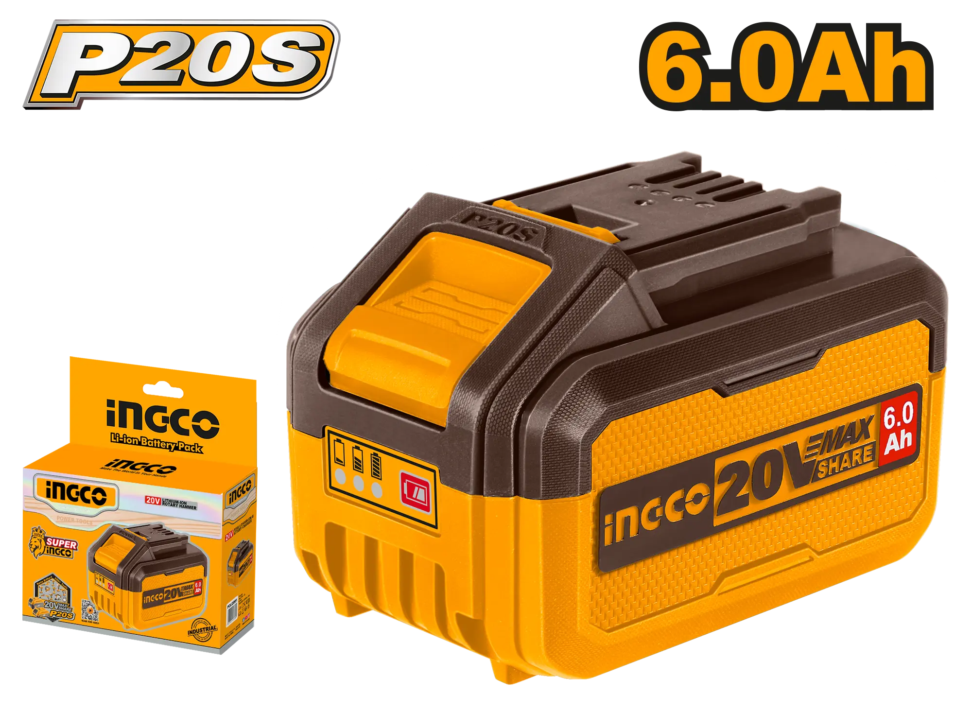 Acumulatori si Incarcatoare - Baterie (Acumulator) 20V 6Ah