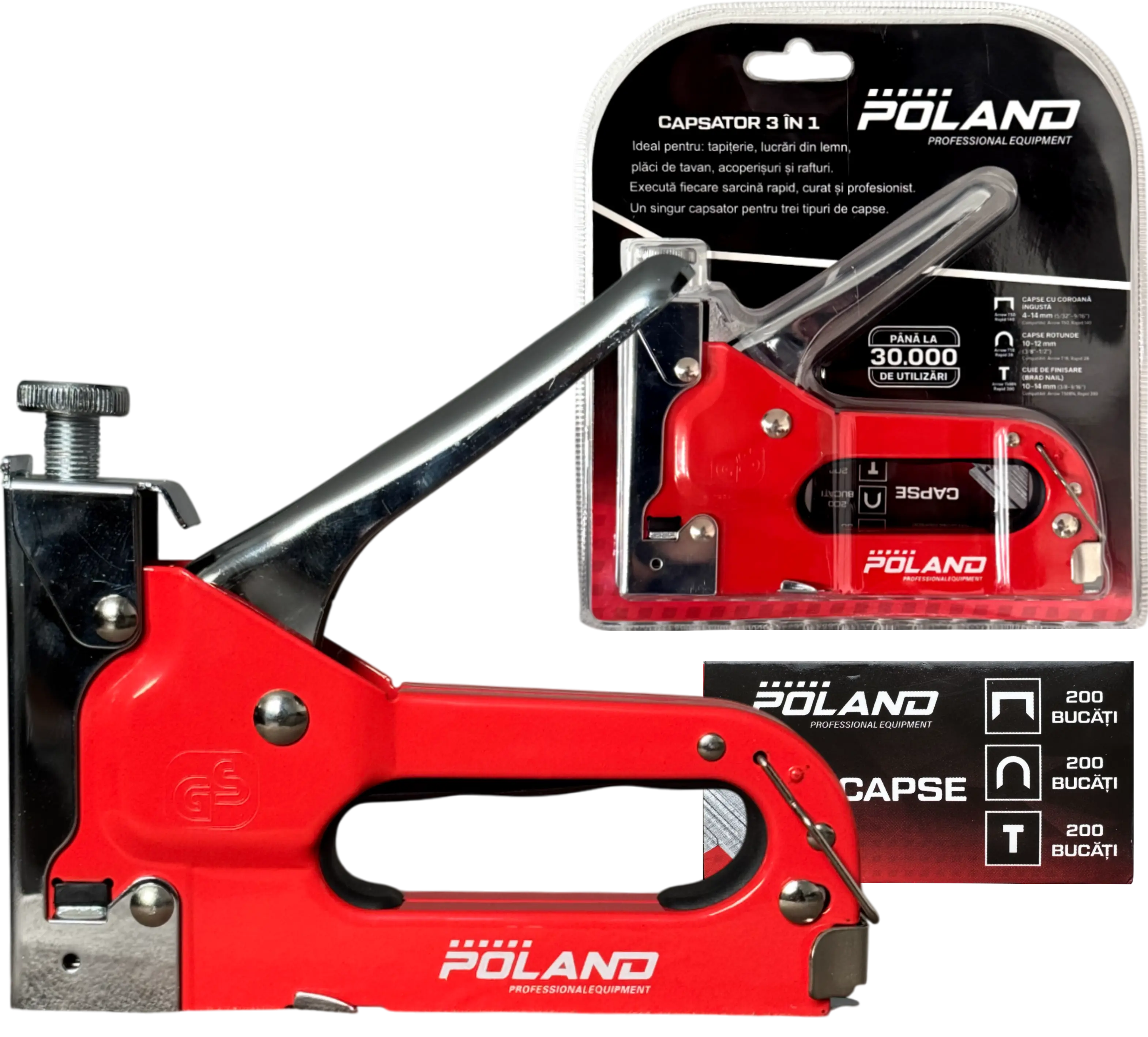 Scule  & Unelte - Capsator Tapiterie 3 in 1
