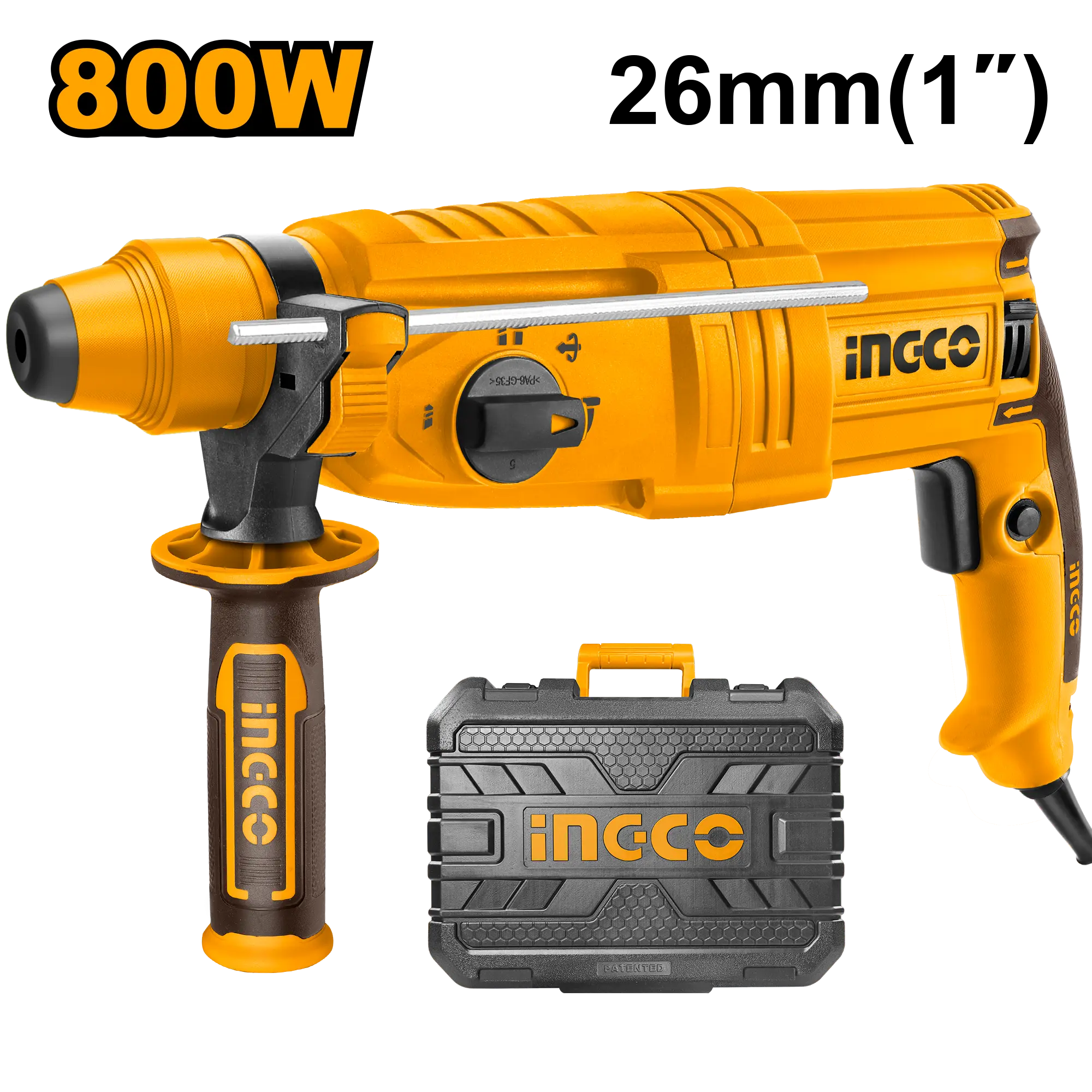 Rotopercutoare si Demolatoare - Ciocan Rotopercutor 800W SDS + Accesorii