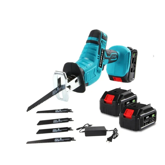 Scule  & Unelte - Fierastrau Electric tip Soricel cu 2 Acumulatori si 4 Panze