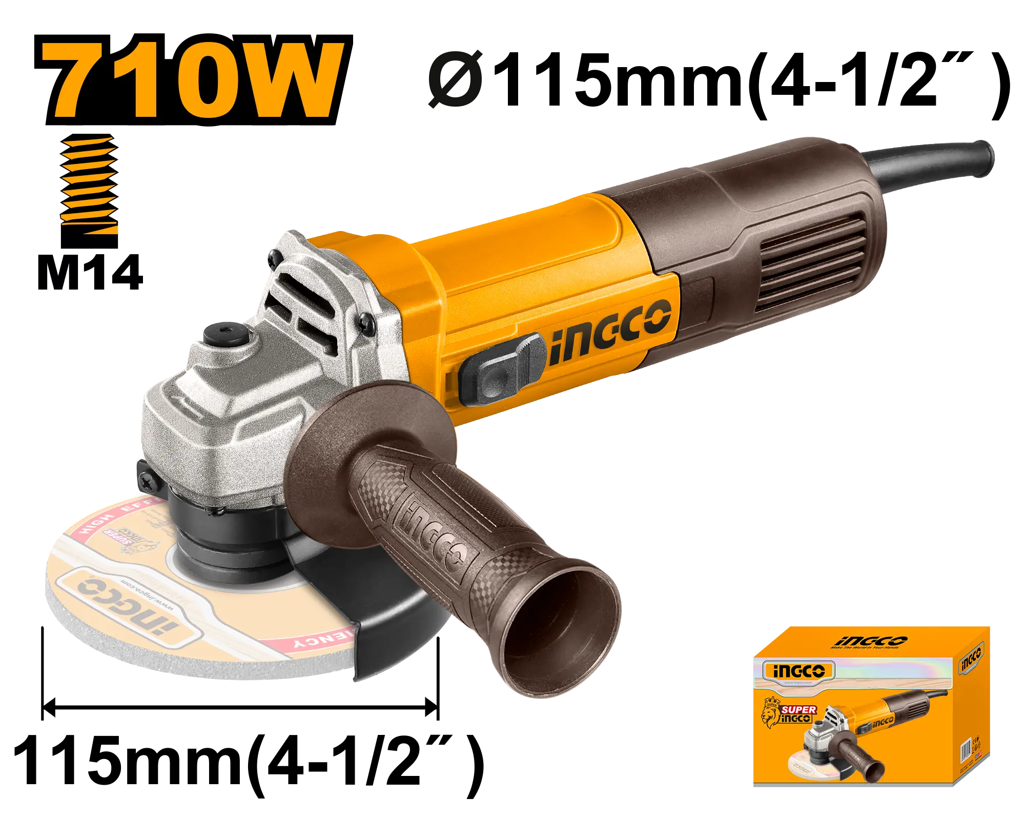 Flexuri si Polizoare - Flex Polizor Unghiular 710W 115mm