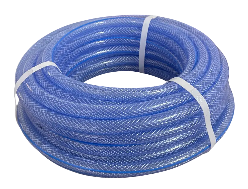 Furtunuri Gradinarit - Furtun Transparent cu Insertie 20M 1/2