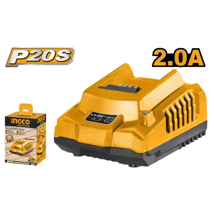 Acumulatori si Incarcatoare - Incarcator Rapid 20V 2Ah Ingco FCLI2001E