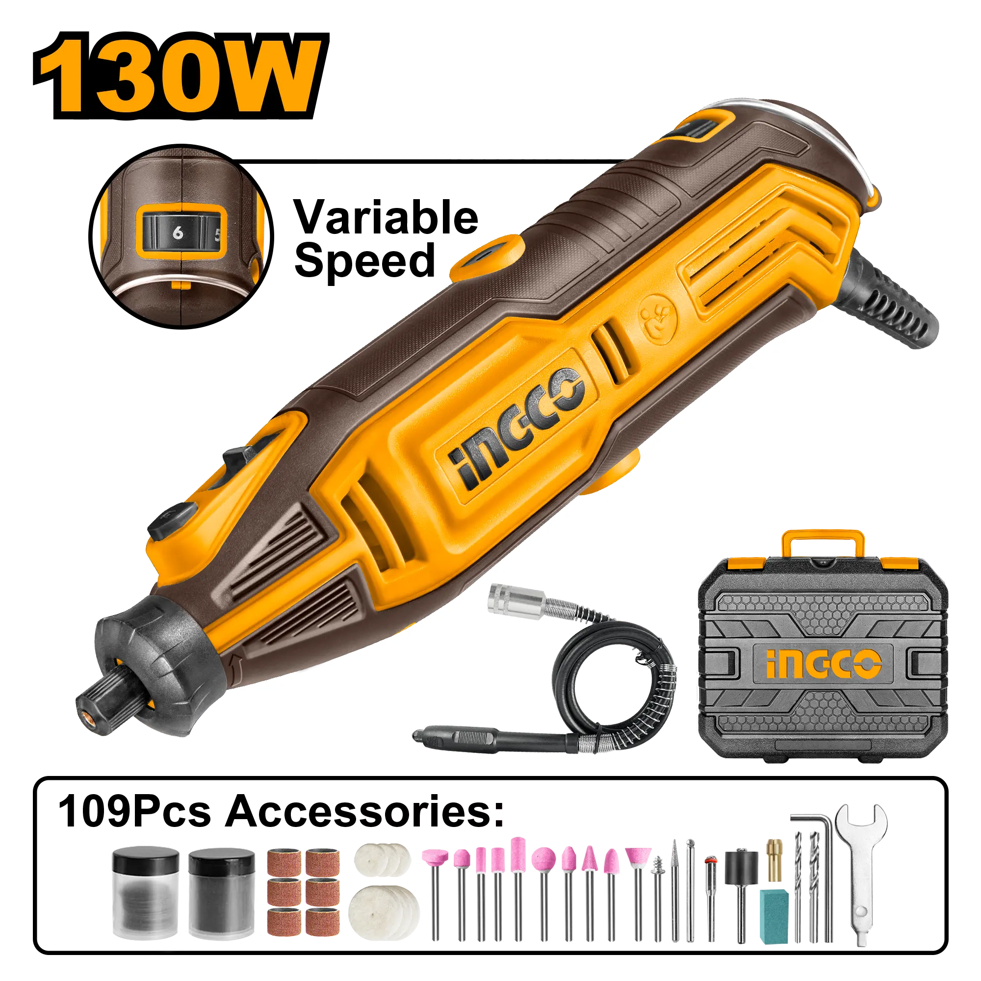 Scule  & Unelte - Masina de Gravat Slefuitor Biax 130W 3,2 mm cu Variator + Accesorii