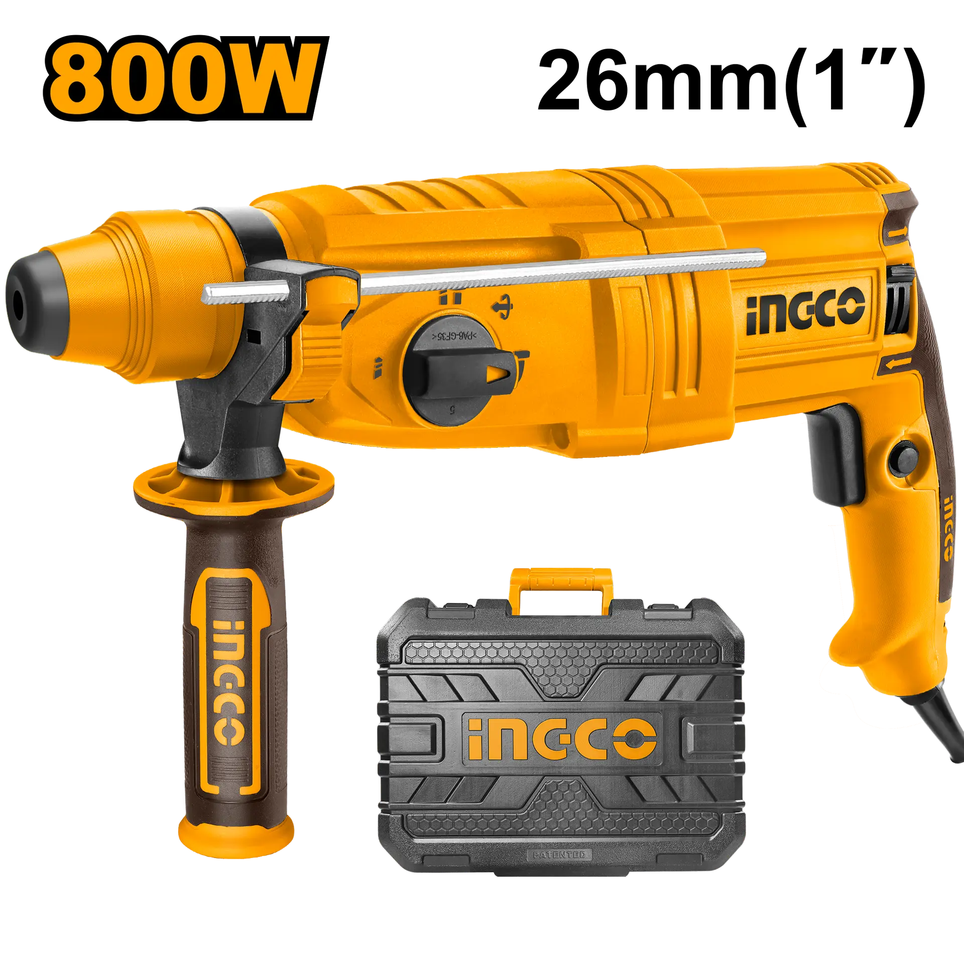Rotopercutoare si Demolatoare - Picamer 800W SDS Plus Accesorii Ingco RGH9028