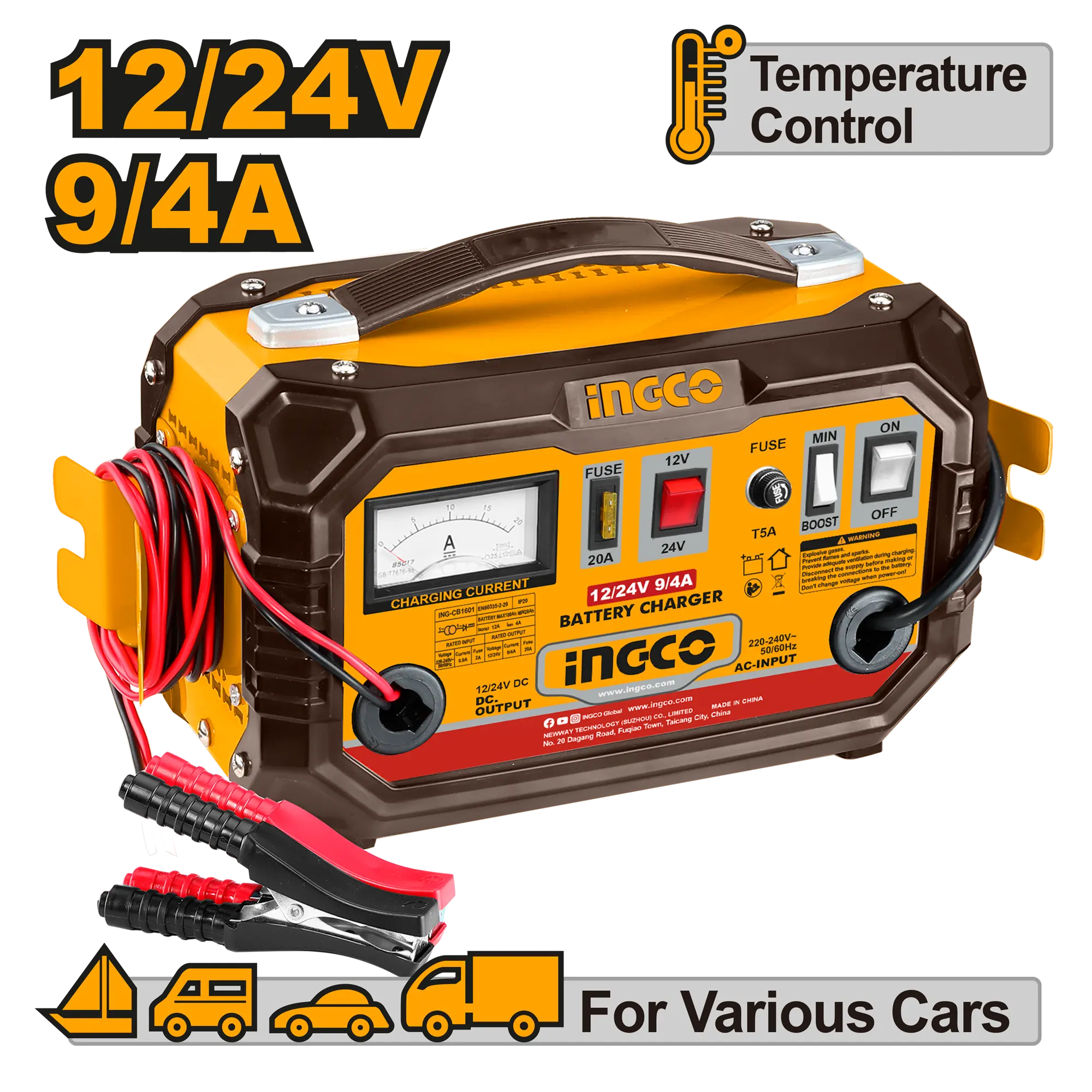 Incarcatoare Baterii Auto - Redresor 12/24V-12A