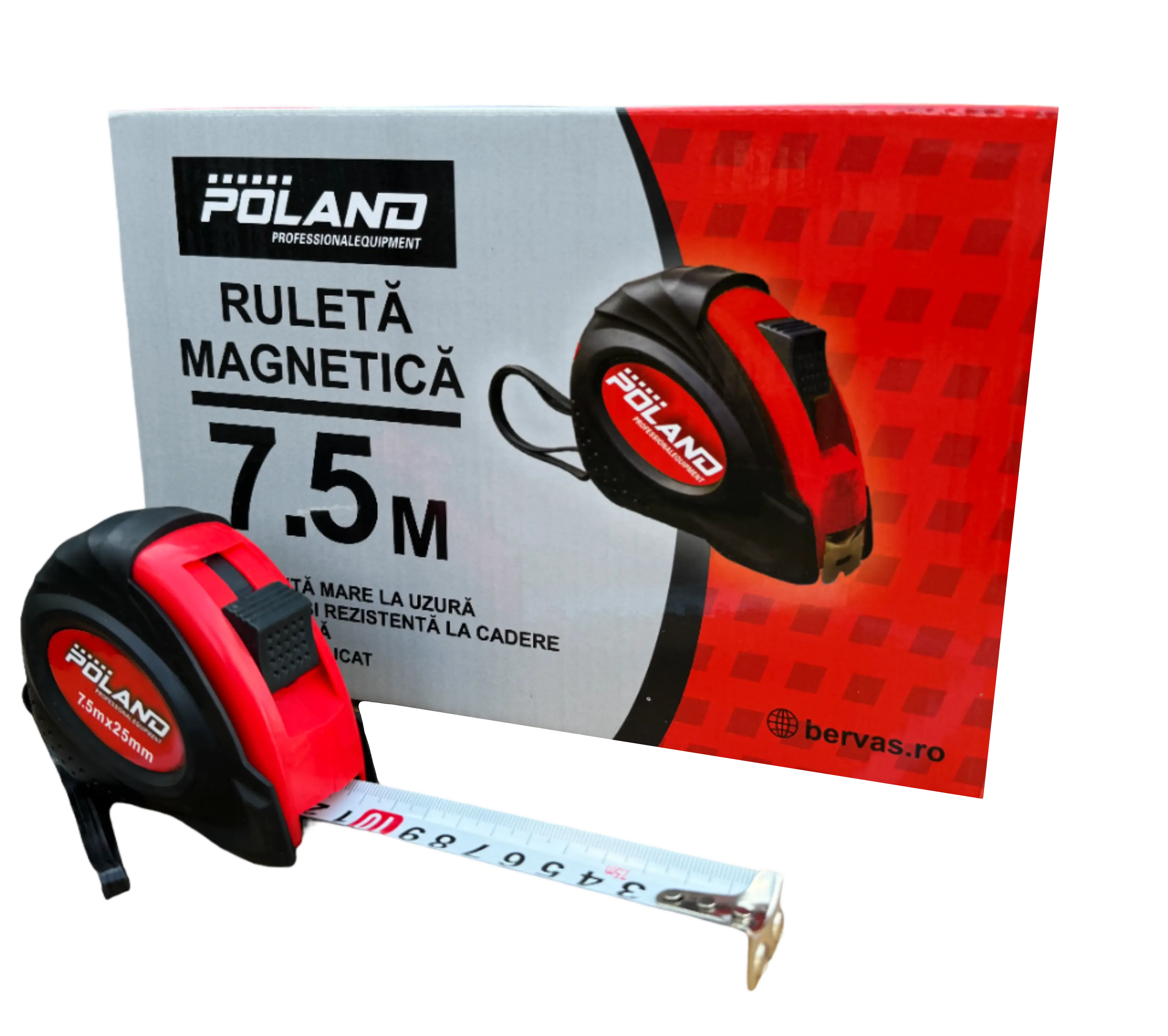 Scule si Unelte de Mana - Ruleta Magnetica Poland 2m