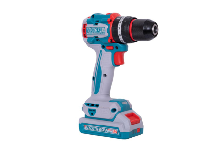 Trusa de Scule 165 Piese cu Masina de Gaurit si Insurubat cu Percutie 20V 66Nm, Acumulator 2.0Ah si Incarcator Total THKTHP11652E [6]