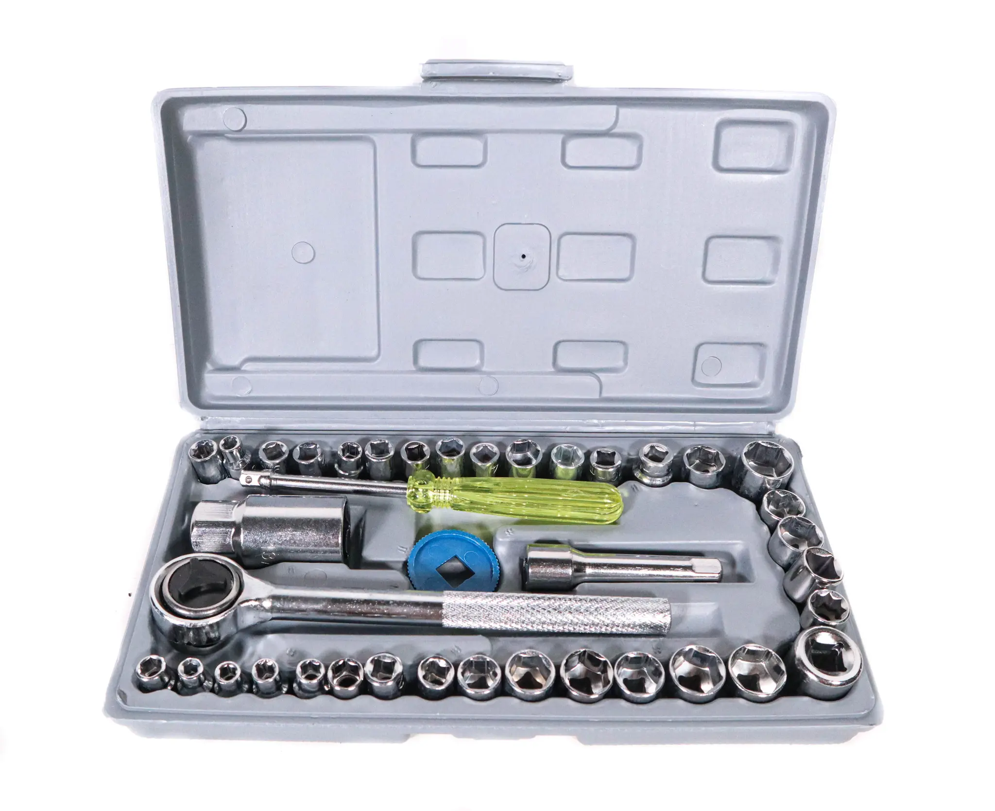 Scule  & Unelte - Trusa tubulare 1/4 -3/8 - 40 Piese