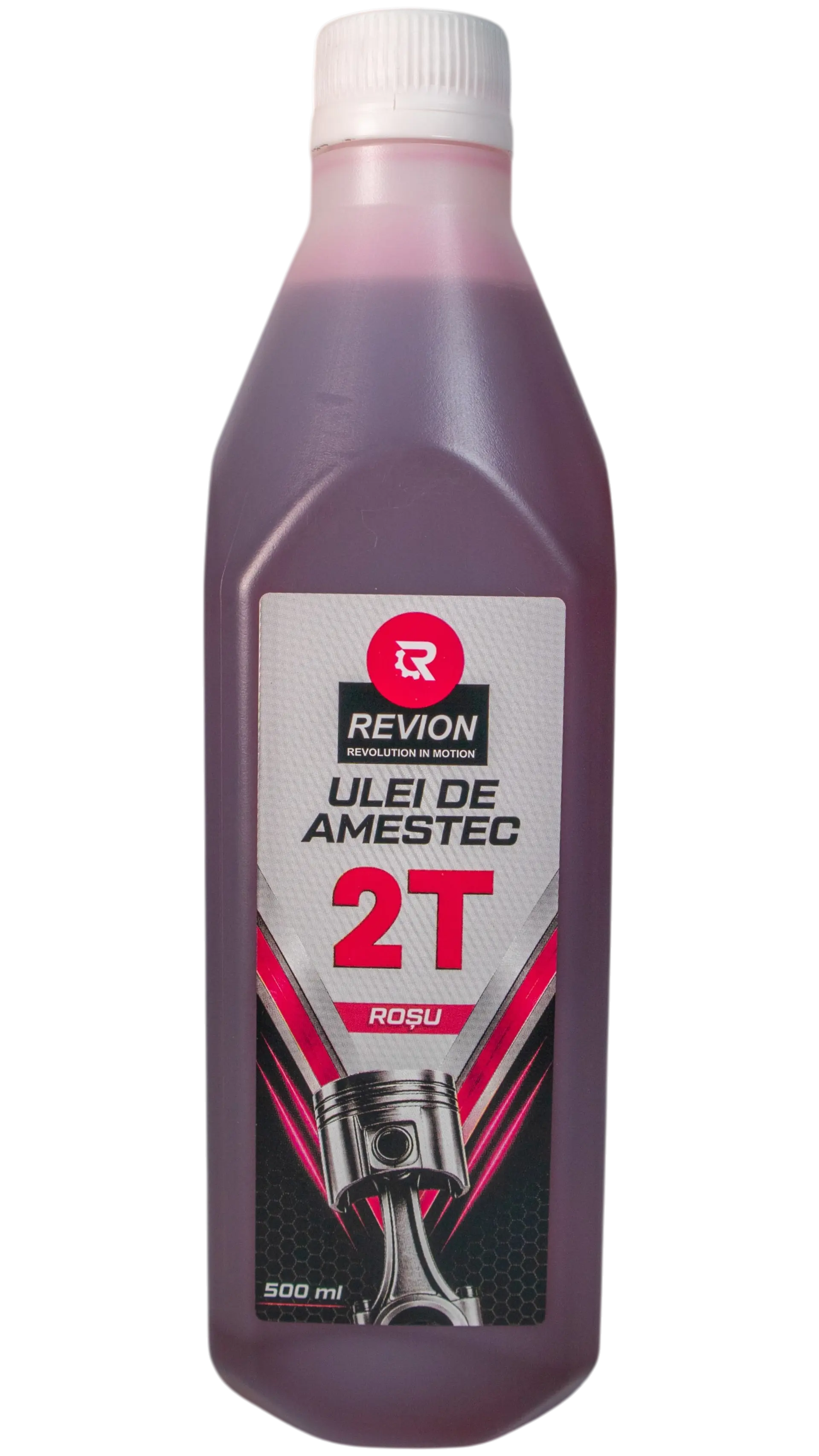 Uleiuri - Ulei Amestec Revion 2T Rosu 500ml