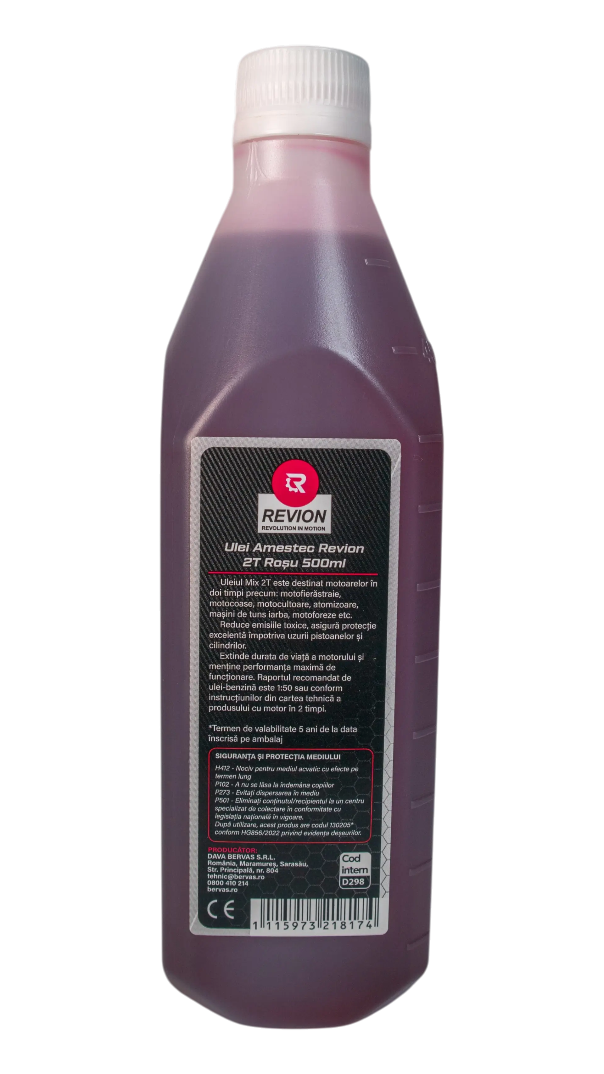 Ulei Amestec Revion 2T Rosu 500ml [1]