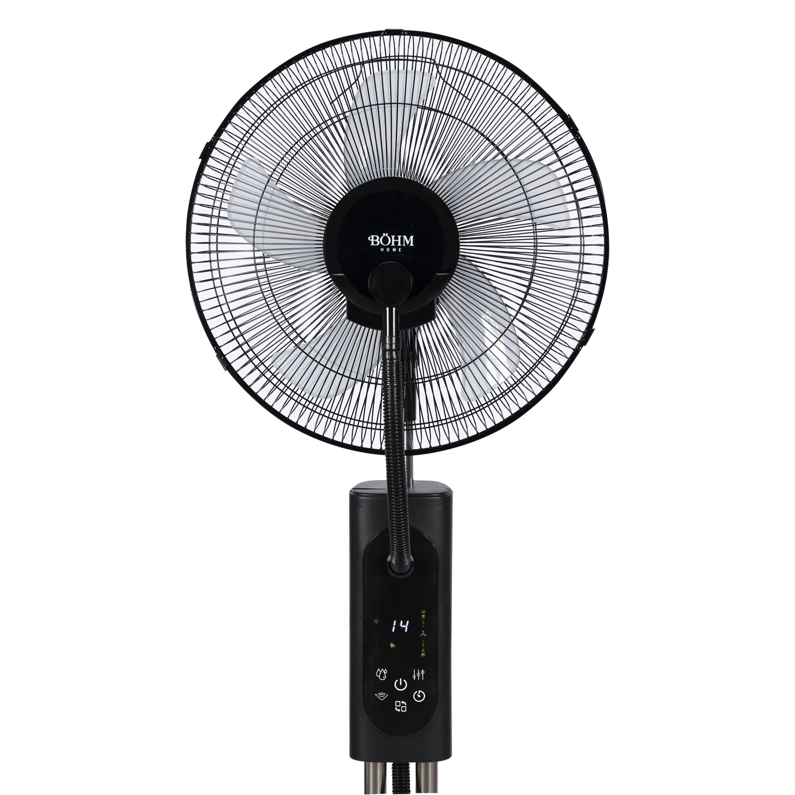 Ventilator cu pulverizare apă și umidificare 16" BÖHM BME-01A, 70W, 3 trepte de viteză, 3 moduri ventilare [4]