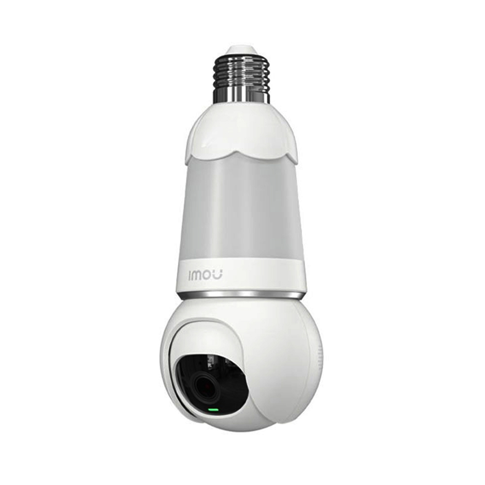 RESIGILAT - Camera supraveghere rotativa wireless PT Full Color tip bec Imou Bulb Cam IPC-S6DP-5M0WEB-E27, 5 MP, IR 25 m, 2.8 mm, microfon, difuzor, sirena, slot card, 350 lm, vizualizare de pe telefo [1]