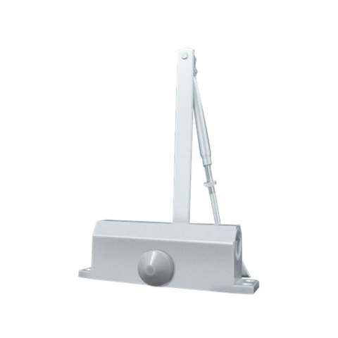 Accesorii Control Acces - Amortizor hidraulic cu brat pentru usa Secukey C-CLOSER 3, 60-80 Kg, argintiu, aluminiu