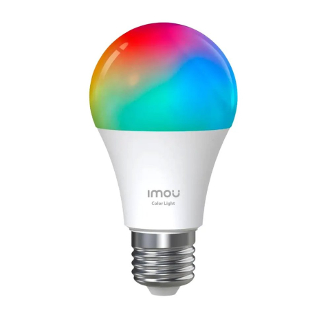 Smart Home - Bec LED smart WiFi Imou IOT-CL2B-MAT-EU, E27, 9 W, dimabil, 806 lm, 2700-6500K, control vocal