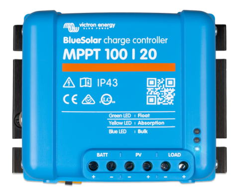 Regulatoare de încărcare solară (MPPT) - Regulator solar Victron BlueSolar MPPT 100/20 până la 48 V