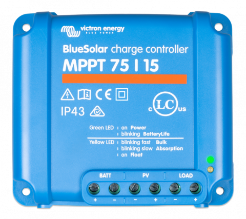 Regulatoare de încărcare solară (MPPT) - Regulator solar Victron BlueSolar MPPT 75/15