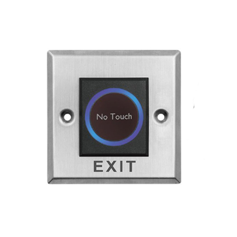 Accesorii Control Acces - Buton cerere iesire fara contact LinkPower ML-908-2R, 15 cm, NO/NC/COM, 30 m, 12-24V, 2 telecomenzi