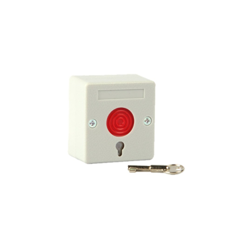 Accesorii sisteme de alarmă - Buton panica Dahua ARD812, contact NO/NC, 250 VDC, 300 mA, resetare mecanica