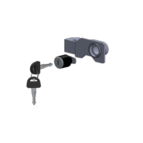 Selectoare - Butuc cu cheie si clapeta pentru sistem porti culisante Motorline MBR09, compatibil cu kit-urile BRAVO500 si BRAVO524