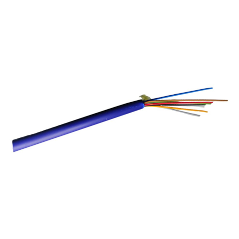 Cabluri & Accesorii - Cablu fibra optica interior LinkPower LINK-MONOFIBER8, 8 fibre, albastru, 300 metri