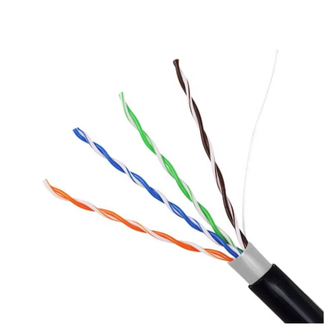 Cabluri & Accesorii - Cablu FTP CAT5E Cupru LinkPower LINK-OUTDOOR-FTP, exterior, 24 AWG, rola 305 m