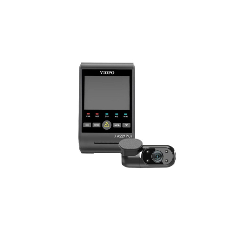 Camere auto - Camera auto WiFi dual band fata/interior Viofo A229 PLUS 2CH-IR, 5MP + 2 MP, 2.4 - 5 GHz, GPS Logger, Night Vision, IR, control vocal, slot card