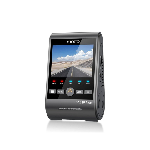 Auto & GPS - Camera auto WiFi dual band Viofo A229 PLUS 1CH, 5 MP, 2.4-5 GHz, control vocal, GPS, Night Vision, slot card