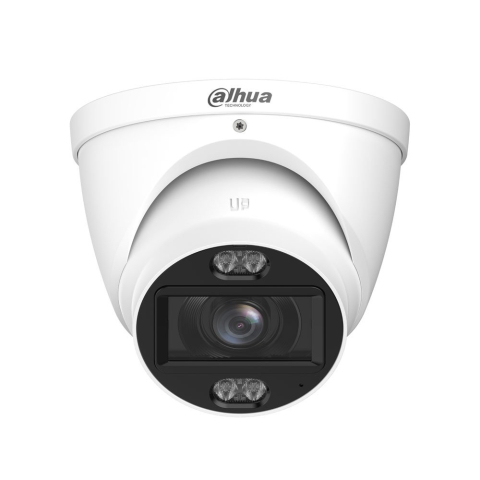 Supraveghere Video - Camera supraveghere Dome cu iluminare duala Dahua Smart Dual Light HAC-HDW1500T-Z-IL-A-27135-S3-DIP, 5MP, 2.7 - 13.5 mm, IR 80m, lumina alba 60 m, microfon
