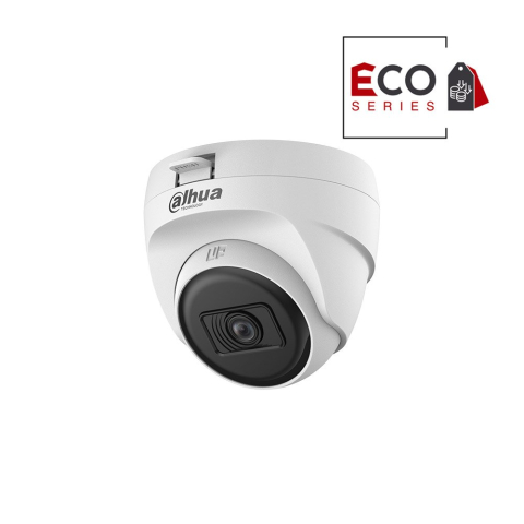 Camere dome - Camera supraveghere Dome Dahua Eco Series HAC-T1A51-U-0280B-S2, 5 MP, 2.8 mm, IR 25 m, HDCVI, PoC