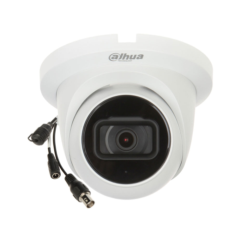 Camere dome - Camera supraveghere Dome Dahua Starlight HAC-HDW2501TMQ-A-0280B-S2, 5 MP, IR 60 m, 2.8 mm, microfon