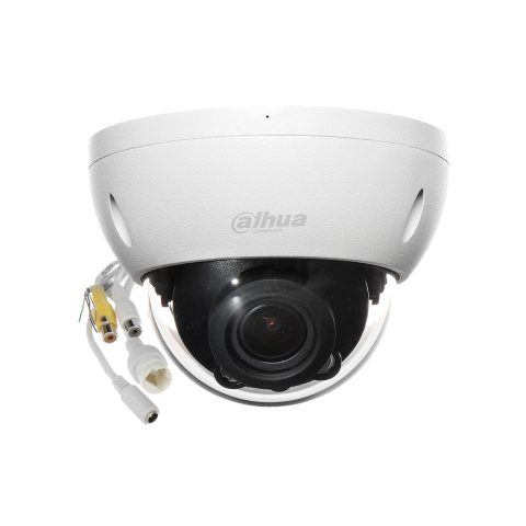 Camere dome - Camera supraveghere Dome IP WizSense Dahua IPC-HDBW2441R-ZAS-27135, 4 MP, IR 40 m, 2.7 - 13.5 mm, motorizat, PoE, microfon, slot card