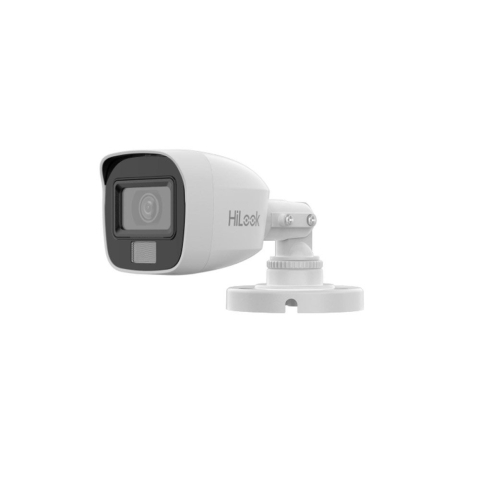 Camere bullet - Camera supraveghere exterior cu iluminare duala Hikvision Hilook THC-B127-LPC, 2 MP, 2.8 mm, IR/lumina alba 20 m