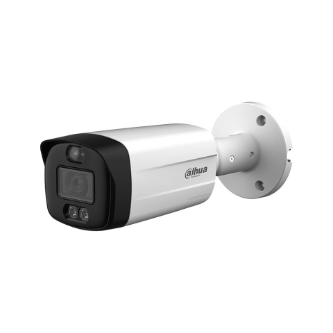 Speed dome - Camera supraveghere exterior Dahua Active Deterrence TiOC HAC-ME1509TH-A-PV-0360B-S2, 5 MP, lumina alba 40 m, IR 40 m, 3.6 mm, microfon