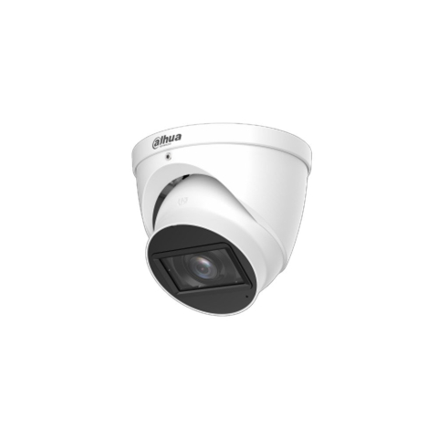 Camere dome - Camera supraveghere exterior Dome motorizata Dahua HAC-HDW1500T-Z-A-27135-S3-DIP, 5 MP, 2.7-13.5 mm, IR 80 m, microfon