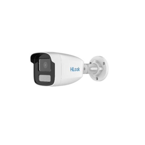 Camere bullet - Camera supraveghere exterior IP cu iluminare duala Hikvision Hilook ColorVu IPC-B429HA-LU(2.8MM), 2 MP, 2.8 mm, IR/Lumina alba 50 m, microfon, PoE