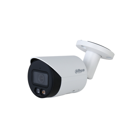 Supraveghere Video - Camera supraveghere exterior IP cu iluminare dubla Dahua WizSense IPC-HFW2249S-S-IL-0360B, 2 MP, 3.6 mm, IR / lumina alba 30 m, slot card, PoE