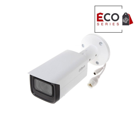 Camere bullet - Camera supraveghere exterior IP Dahua Eco Series IPC-HFW1431T-ZS-2812-S4, 4 MP, IR 50 m, 2.8 - 12 mm, zoom motorizat, slot card, PoE