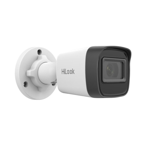 Camere bullet - Camera supraveghere exterior IP HikVision HiLook IPC-B121H-C, 2 MP, 2.8 mm, IR 20 m, detectie miscare, PoE