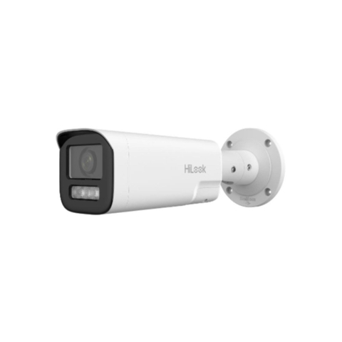 Camere bullet - Camera supraveghere exterior IP Hybrid Light Hikvision Hilook IPC-B640HA-LZU/SL(2.8-12MM), 4 MP, 2.8-12 mm, IR/Lumina alba 30 m, microfon, slot card, PoE